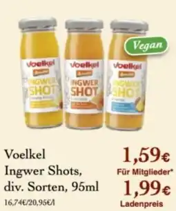 LPG Biomarkt Voelkel Ingwer Shots Angebot