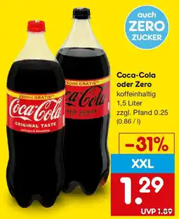 Netto Getränke Discount Coca-Cola Angebot