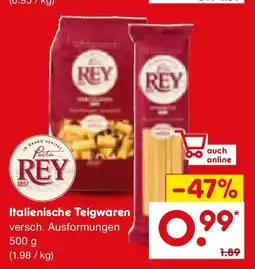 Netto Marken-Discount Italienische Teigwaren REY Angebot