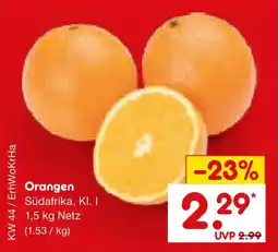 Netto Marken-Discount Orangen Angebot