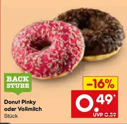 Netto Marken-Discount Donut Pinky oder Vollmilch Angebot