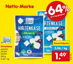 Netto Marken-Discount GUTES Land Hirtenkäse Angebot