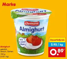 Netto Marken-Discount Ehrmann Almighurt Angebot