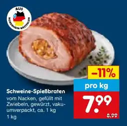 Netto Marken-Discount Schweine-Spießbraten Angebot