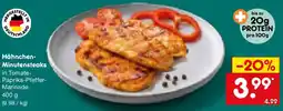 Netto Marken-Discount Hähnchen-Minutensteaks Angebot