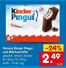 Netto Marken-Discount Ferrero Kinder Pingu Angebot