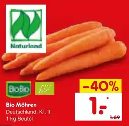 Netto Marken-Discount Naturland Bio Möhren Angebot