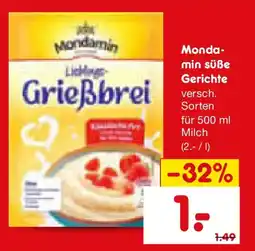 Netto Marken-Discount Mondamin Lieblings-Grießbrei Angebot