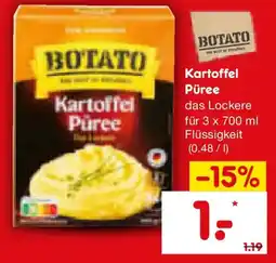 Netto Marken-Discount BOTATO Kartoffel Püree Angebot