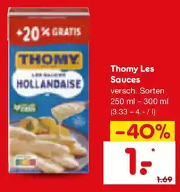 Netto Marken-Discount Thomy Les Sauces Angebot