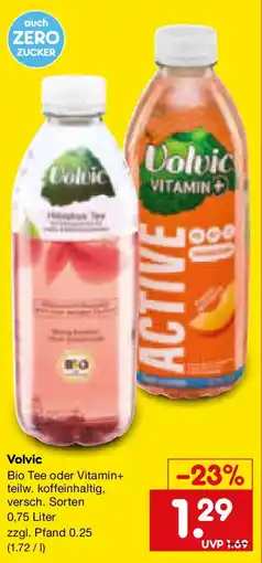 Netto Marken-Discount Volvic Bio Tee oder Vitamin+ Angebot