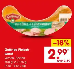 Netto Marken-Discount Gutfried Fleisch-wurst Angebot