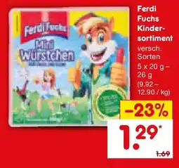 Netto Marken-Discount Ferdi Fuchs Mini Würstchen Angebot