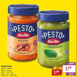 Netto Marken-Discount Barilla Pesto Angebot