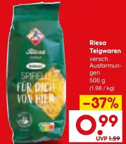 Netto Marken-Discount Riesa Teigwaren Angebot