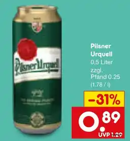 Netto Marken-Discount Pilsner Urquell Angebot
