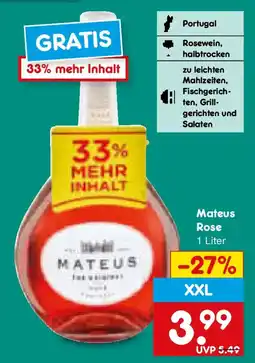 Netto Marken-Discount Mateus Rose Angebot