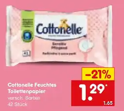 Netto Marken-Discount Cottonelle Feuchtes Toilettenpapier Angebot