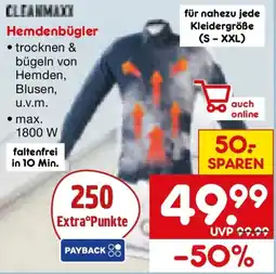 Netto Marken-Discount Hemdenbügler Angebot