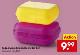 Netto Marken-Discount Tupperware Snackdosen Angebot