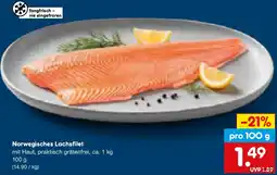 Netto Marken-Discount Norwegisches Lachsfilet Angebot