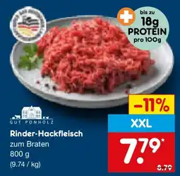 Netto Marken-Discount GUT PONHOLZ Rinder-Hackfleisch Angebot