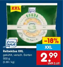 Netto Marken-Discount GUTES Land Reibekäse XXL Angebot