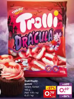 Netto Marken-Discount Trolli Dracula Frucht-gummi Angebot