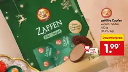 Netto Marken-Discount gefüllte Zapfen Angebot