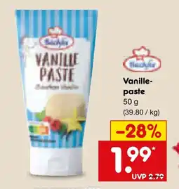 Netto Marken-Discount Bäckerei Vanille-paste Angebot
