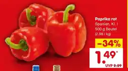 Netto Marken-Discount Paprika rot Angebot