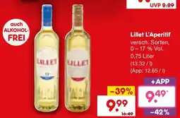 Netto Marken-Discount Lillet L'Aperitif Angebot