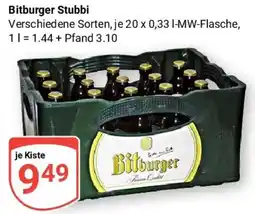 Globus Bitburger Stubbi Angebot