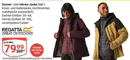 Globus Damen- oder Herren-Jacke 3 in 1 Angebot