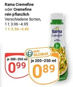 Globus Rama Cremefine Angebot