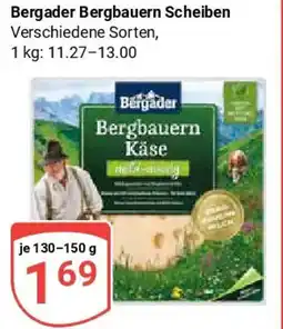 Globus Bergader Bergbauern Käse Angebot