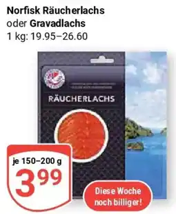 Globus Norfisk Räucherlachs oder Gravadlachs Angebot