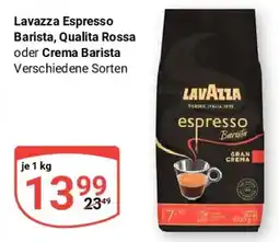 Globus Lavazza Espresso Barista, Qualita Rossa oder Crema Barista Angebot