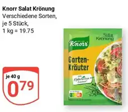 Globus Knorr Salat Krönung Garten-Kräuter Angebot