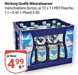 Globus Nürburg Quelle Mineralwasser Angebot