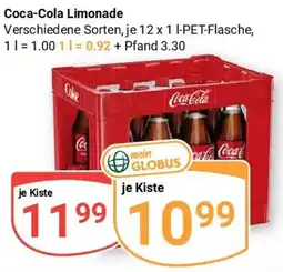 Globus Coca-Cola Limonade Angebot