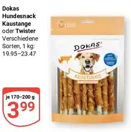 Globus Dokas Hundefutter Kaustange Angebot