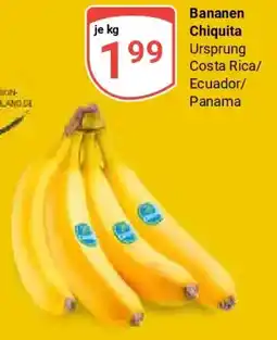 Globus Bananen Chiquita Angebot