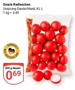 Globus Snack-Radieschen Angebot