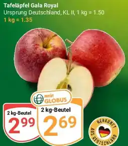 Globus Tafeläpfel Gala Royal Angebot