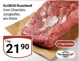 Globus GLOBUS Roastbeef Vom Charolais-Jungbullen, am Stück Angebot