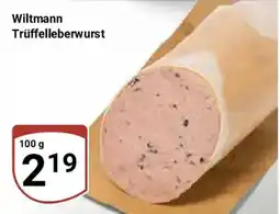 Globus Wiltmann Trüffelleberwurst Angebot