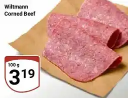 Globus Wiltmann Corned Beef Angebot