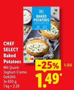 Lidl CHEF SELECT Baked Potatoes Angebot