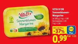 Lidl VitaD'or Sonnenblumen-Margarine Angebot
